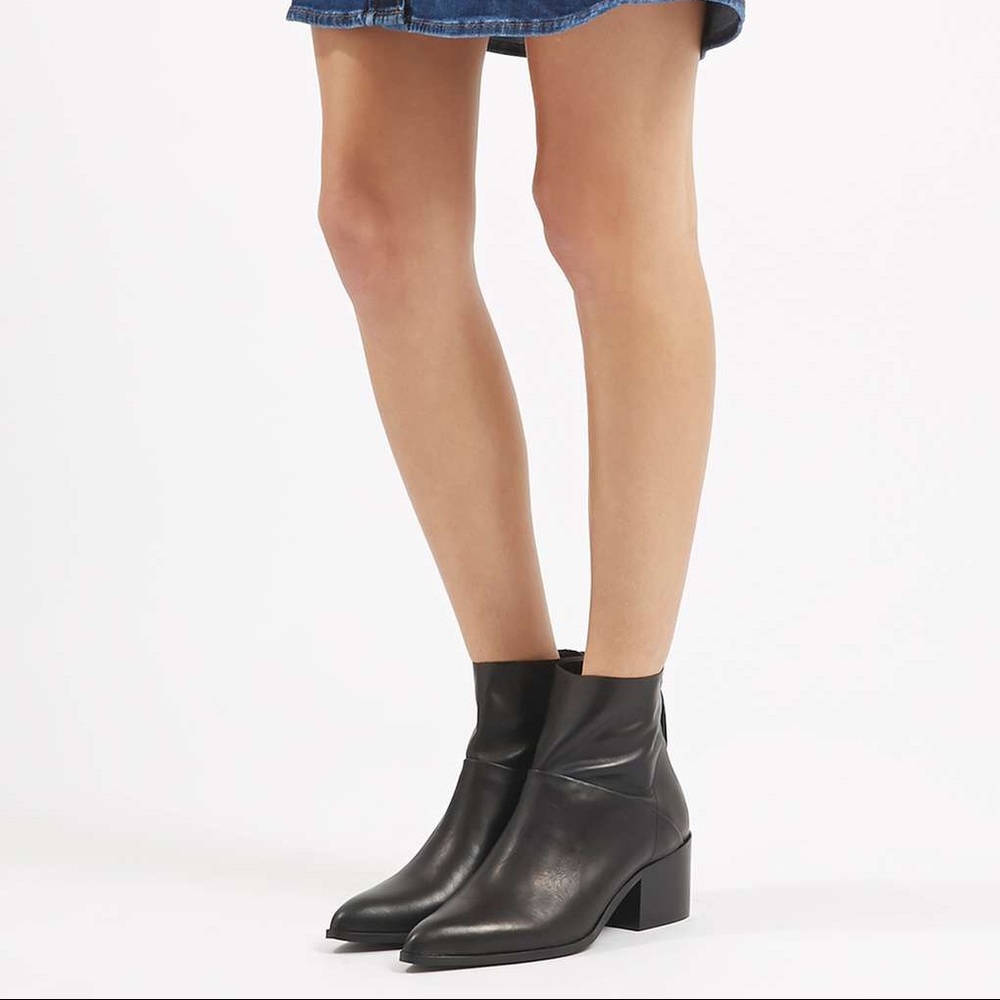 Topshop Midnight Black Boot